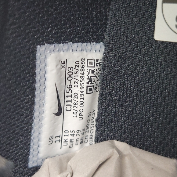 Nike DBreak-Type Black White Mesh Running Shoe Mens Sizes - Picture 11 of 11